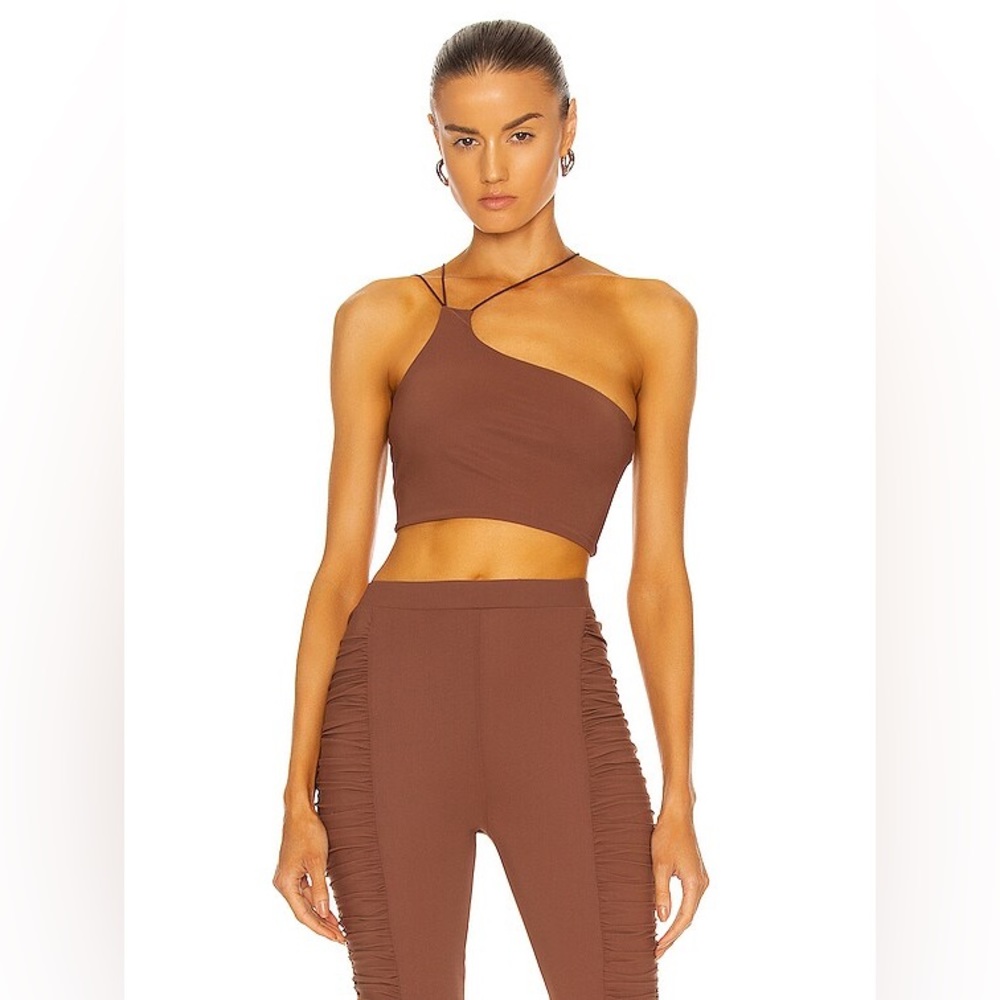 Revolve Alix NYC Avon Crop Top in brown | size L